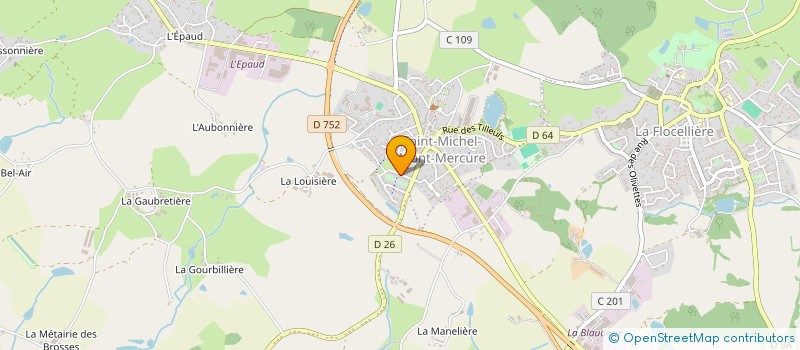 localisation de l'entreprise ROBIMMO à SEVREMONT