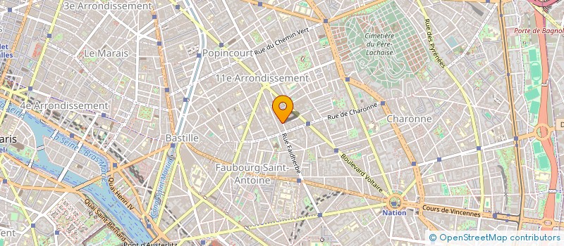 localisation de l'entreprise ROBIN  PARIS