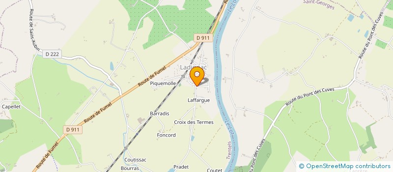 localisation de l'entreprise ROBIN  TRENTELS