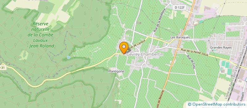 localisation de l'entreprise ROBIN  GEVREY-CHAMBERTIN