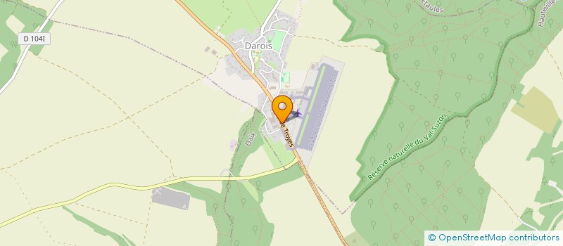 localisation de l'entreprise ROBIN AIRCRAFT à DAROIS