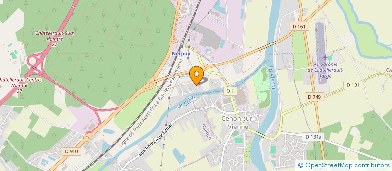 localisation de l'entreprise ROBIN BARBOTIN à NAINTRE