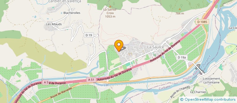 localisation de l'entreprise ROBIN CARRELAGE  LARDIER-ET-VALENCA