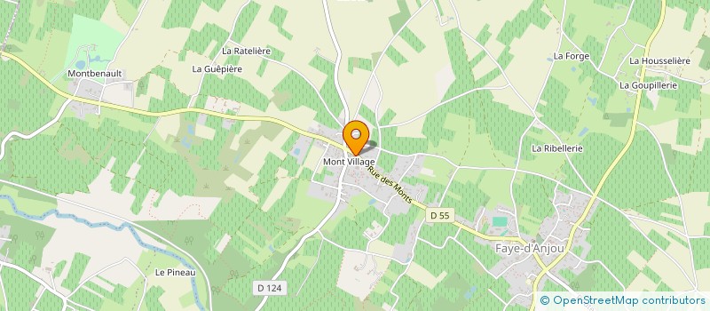 localisation de l'entreprise ROBIN-CHEVREUL  BELLEVIGNE-EN-LAYON