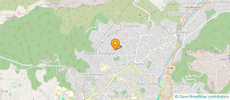 localisation de l'entreprise ROBIN DES BANCS à TOULON