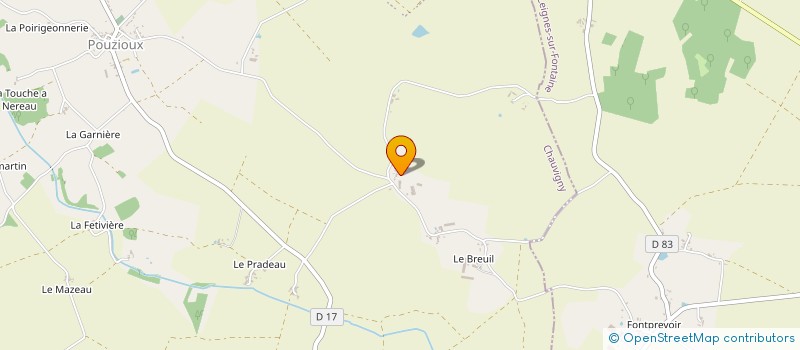 localisation de l'entreprise ROBIN DEYNIS  MURON