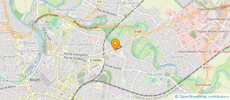 localisation de l'entreprise ROBIN DS  AIFFRES