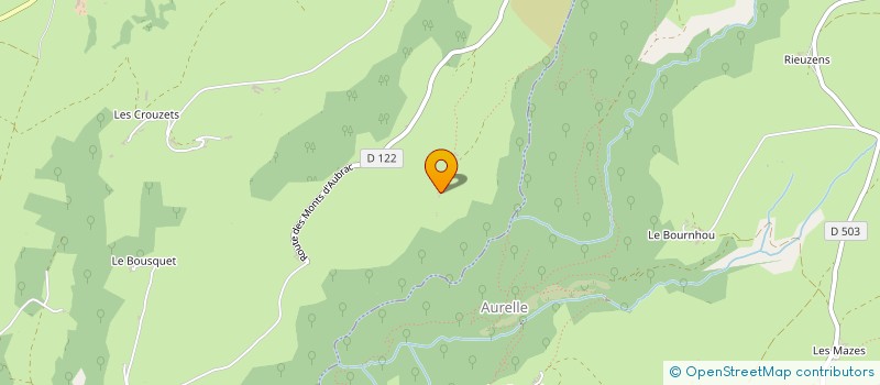 localisation de l'entreprise ROBIN - EMMA  SAINT CHELY D'AUBRAC