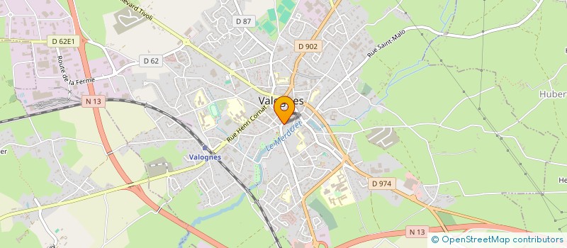 localisation de l'entreprise ROBIN GIRARD PATISSERIE  VALOGNES