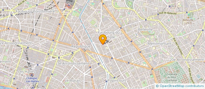 localisation de l'entreprise ROBIN GRUGEAUX  PARIS