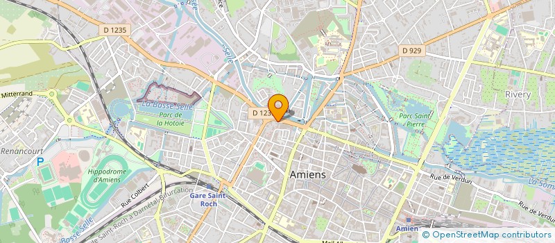 localisation de l'entreprise ROBIN HARLE à AMIENS