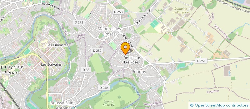 localisation de l'entreprise ROBIN'I.S.T  PERIGNY