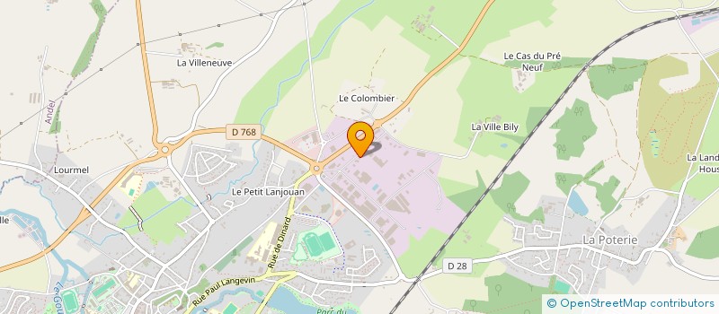 localisation de l'entreprise ROBIN JEAN-PIERRE à LAMBALLE-ARMOR