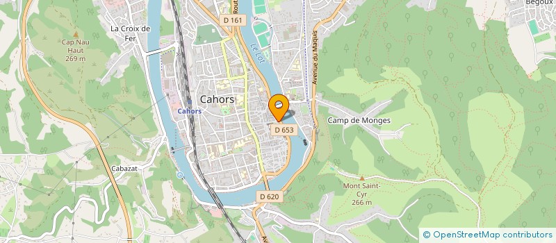 localisation de l'entreprise ROBIN JESSY  CAHORS