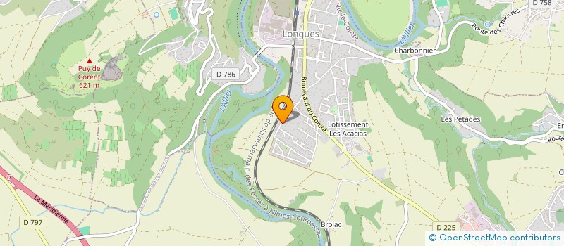 localisation de l'entreprise ROBIN PERFORMANCE  ISSOIRE