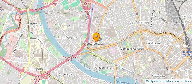 localisation de l'entreprise ROBIN PERKINS  TOULOUSE