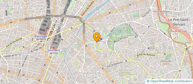 localisation de l'entreprise ROBIN PIERRE ET BELLIER P à PARIS