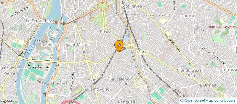 localisation de l'entreprise ROBIN-ROPP à TOULOUSE