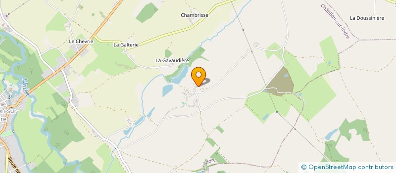 localisation de l'entreprise ROBIN'S à CHATILLON-SUR-INDRE
