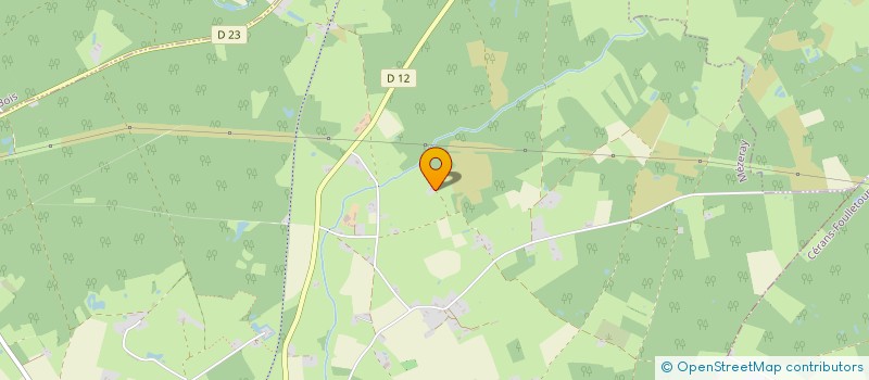 localisation de l'entreprise ROBIN TRUDELLE CONSULTING  MEZERAY