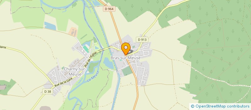 localisation de l'entreprise ROBINET CONTROLE ENVIRONNEMENTAL à BELLEVILLE-SUR-MEUSE