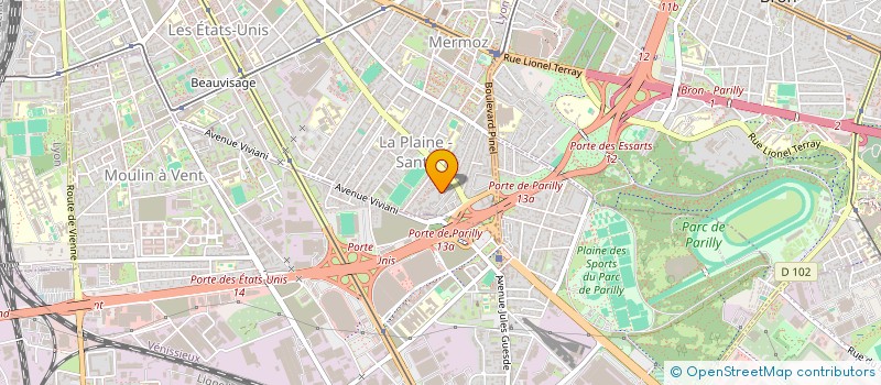 localisation de l'entreprise ROBINETIMMO  LYON