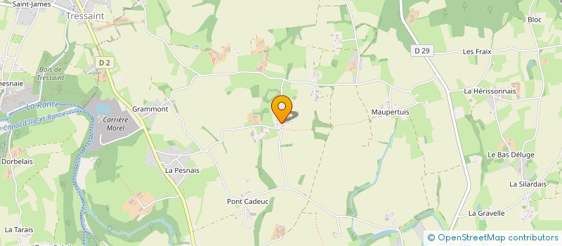 localisation de l'entreprise ROBINFAMILY  LES CHAMPS-GERAUX