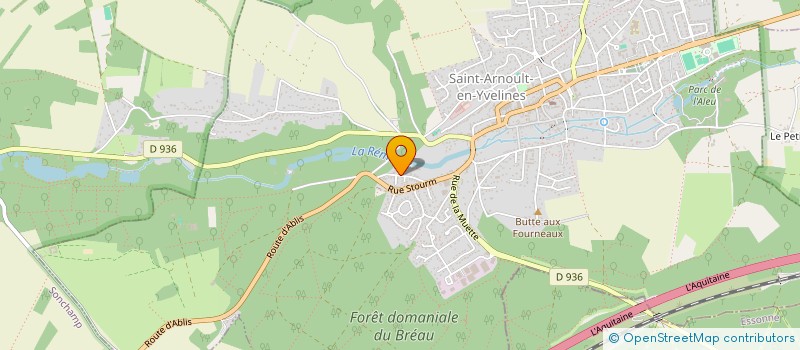 localisation de l'entreprise ROBINHOOD  SAINT-ARNOULT-EN-YVELINES