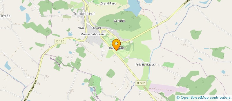 localisation de l'entreprise ROBINSON  TOMBEBUF