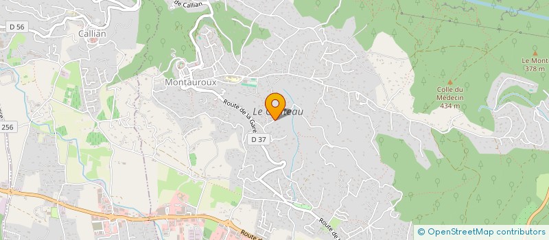 localisation de l'entreprise ROBINSON  MONTAUROUX