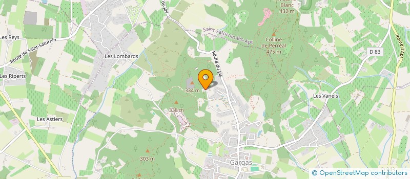 localisation de l'entreprise ROBINSON HOUSE  GARGAS