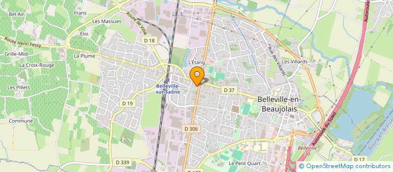 localisation de l'entreprise ROBINSON SYSTEMS  BELLEVILLE-EN-BEAUJOLAIS