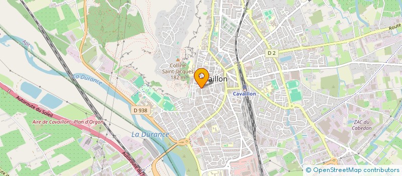 localisation de l'entreprise ROBION 1 à CAVAILLON