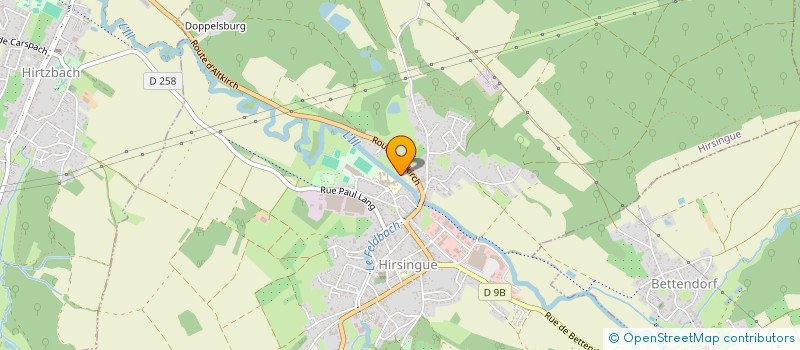 localisation de l'entreprise ROBISCHUNG IMMO  HIRSINGUE