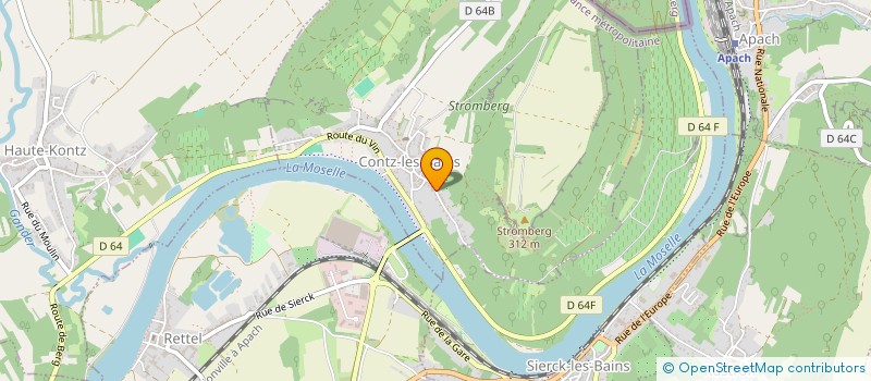 localisation de l'entreprise ROBIVAL  CONTZ-LES-BAINS