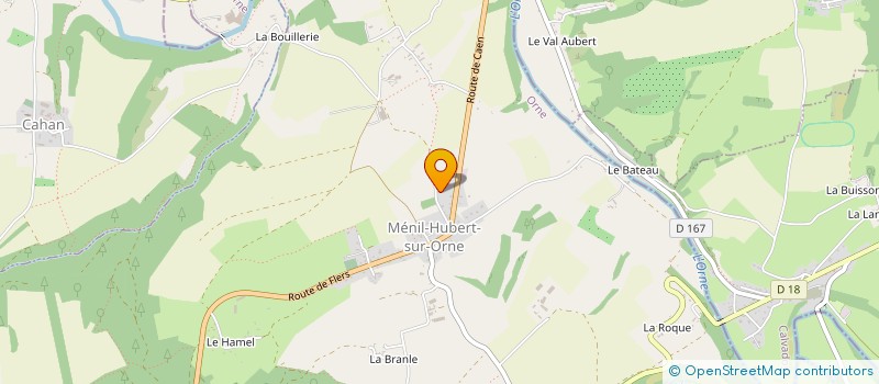 localisation de l'entreprise ROBLANFETTE à MENIL-HUBERT-SUR-ORNE