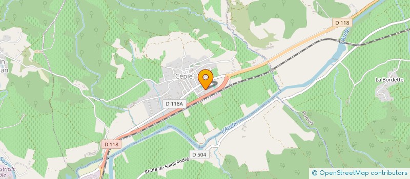 localisation de l'entreprise ROBLES S  CARCASSONNE