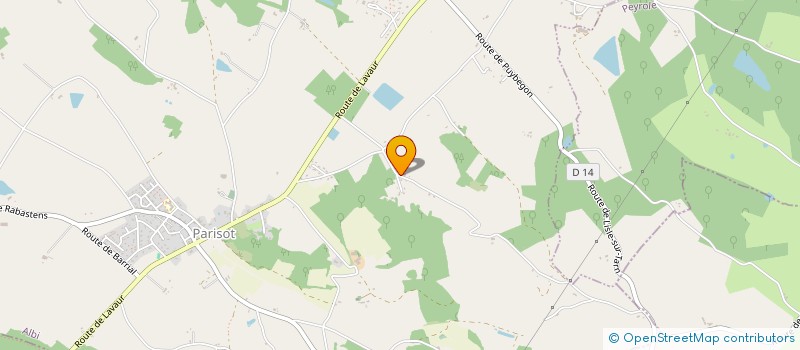 localisation de l'entreprise ROBLIN AXEL  PARISOT