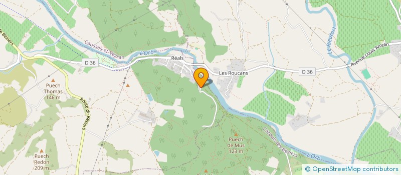 localisation de l'entreprise ROBO  CESSENON-SUR-ORB