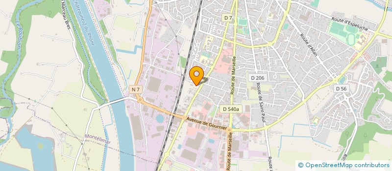 localisation de l'entreprise ROBO DEPOT-VENTE  MONTELIMAR