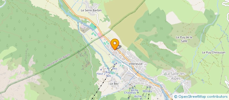 localisation de l'entreprise ROBO SNOW à LA SALLE-LES-ALPES