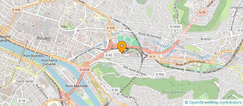 localisation de l'entreprise ROBOCATH à ROUEN