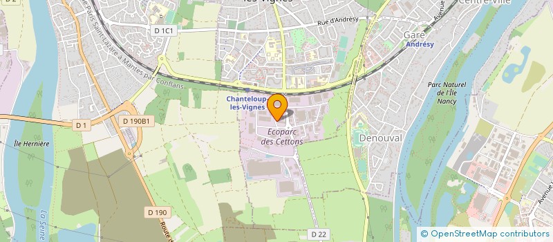 localisation de l'entreprise ROBOCOL  CHANTELOUP-LES-VIGNES