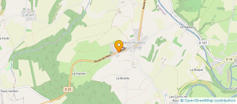 localisation de l'entreprise ROBODISTRIBUTION à MENIL-HUBERT-SUR-ORNE