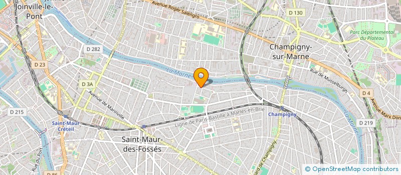localisation de l'entreprise ROBOJIB à SAINT-MAUR-DES-FOSSES