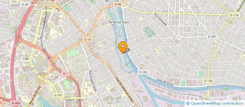 localisation de l'entreprise ROBOLIGHT SA à CRETEIL