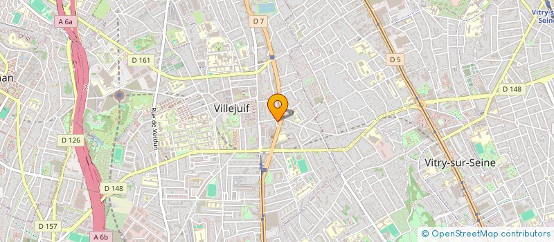 localisation de l'entreprise ROBOMAGE INTERACTIVE à VILLEJUIF