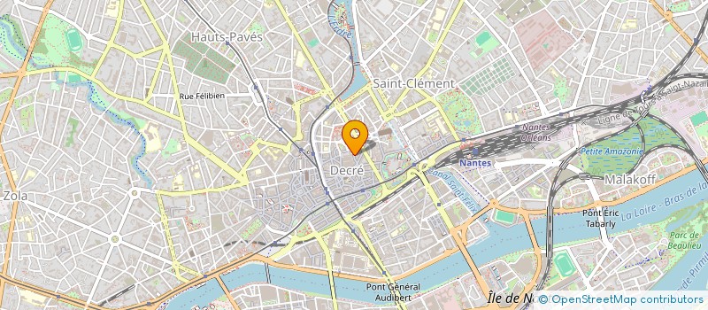 localisation de l'entreprise ROBOMANIE à NANTES