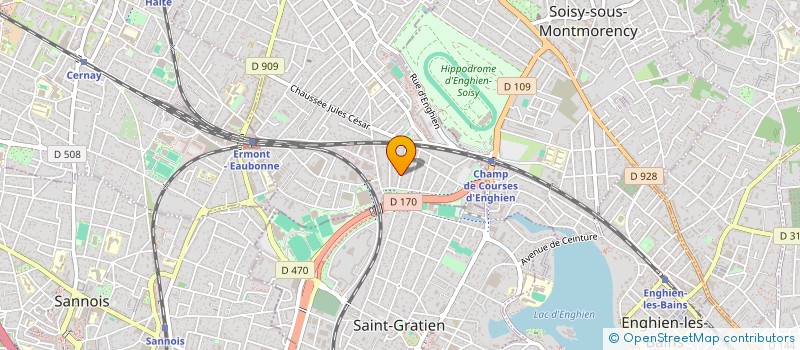localisation de l'entreprise ROBONNE  EAUBONNE