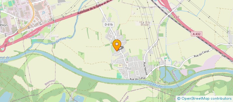 localisation de l'entreprise ROBOPROTOS  THIL